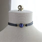 Lapis Lazuli Choker. 14 Leather colors to choose from