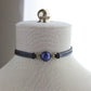 Lapis Lazuli Choker. 14 Leather colors to choose from