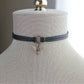 Bee Choker. Silver or Bronze