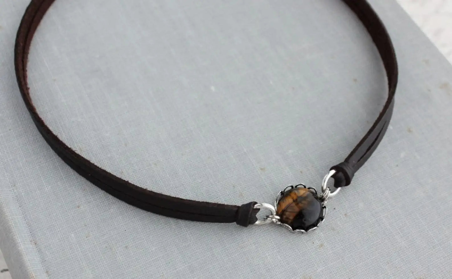 Tiger Eye Choker