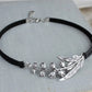 Lily of the Valley Leather Choker