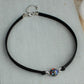 Black Multi Color Opal Choker