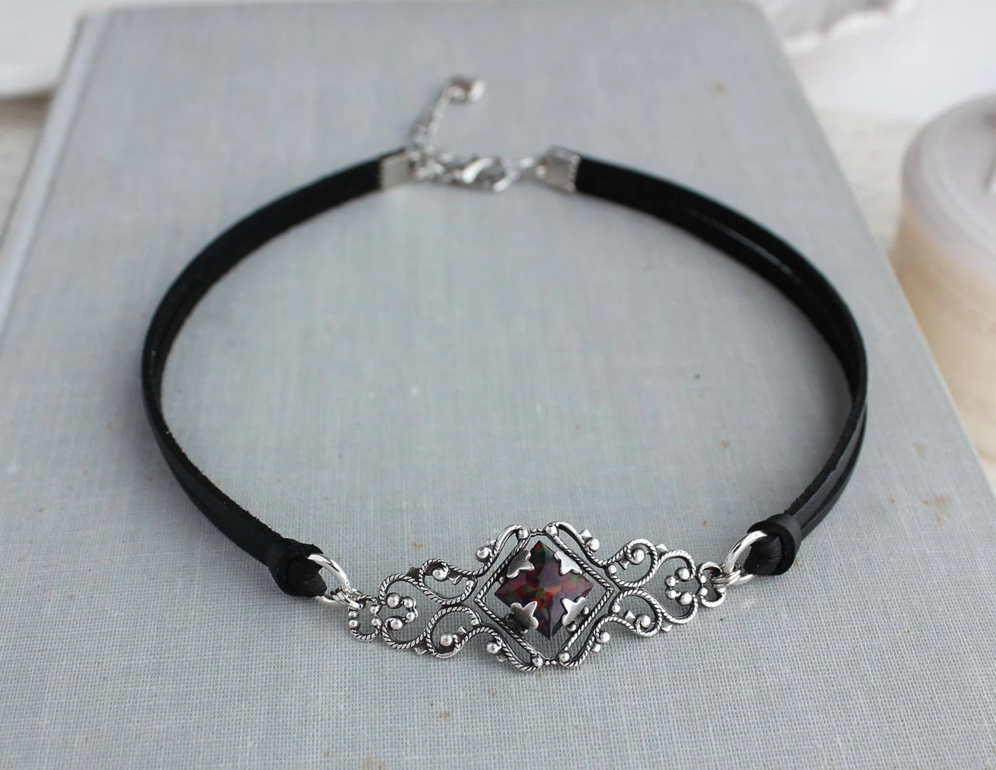 Black Opal Choker