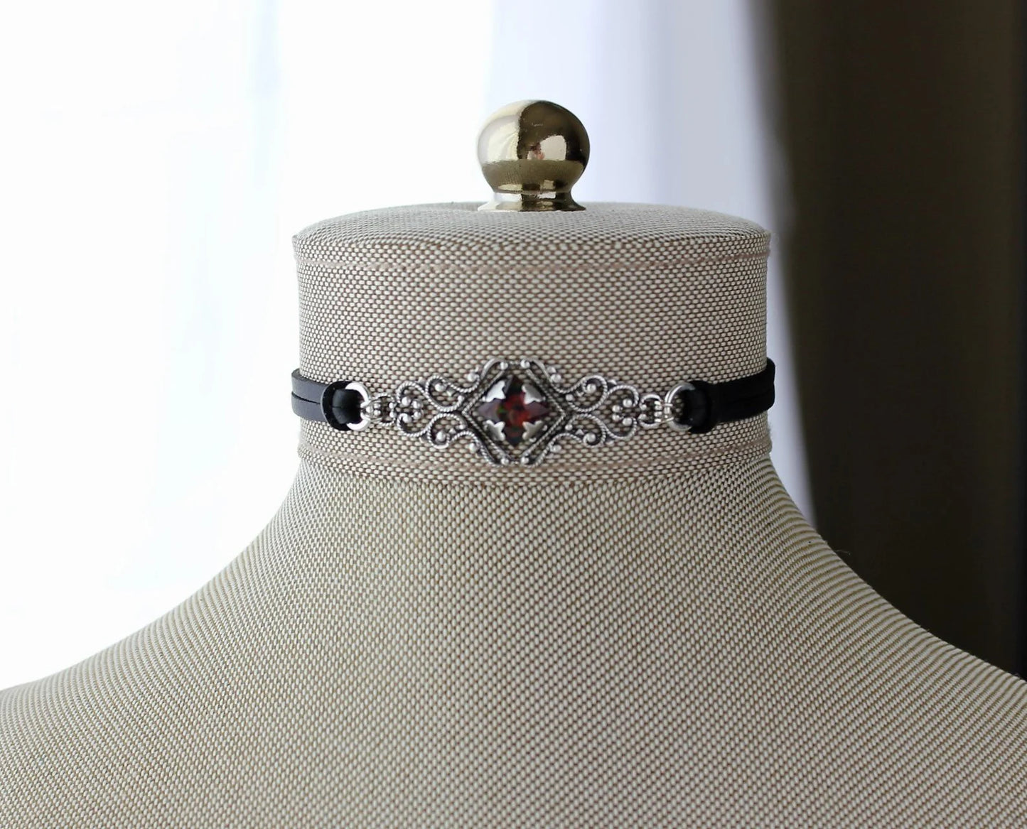 Black Opal Choker