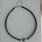 Black Multi Color Opal Choker