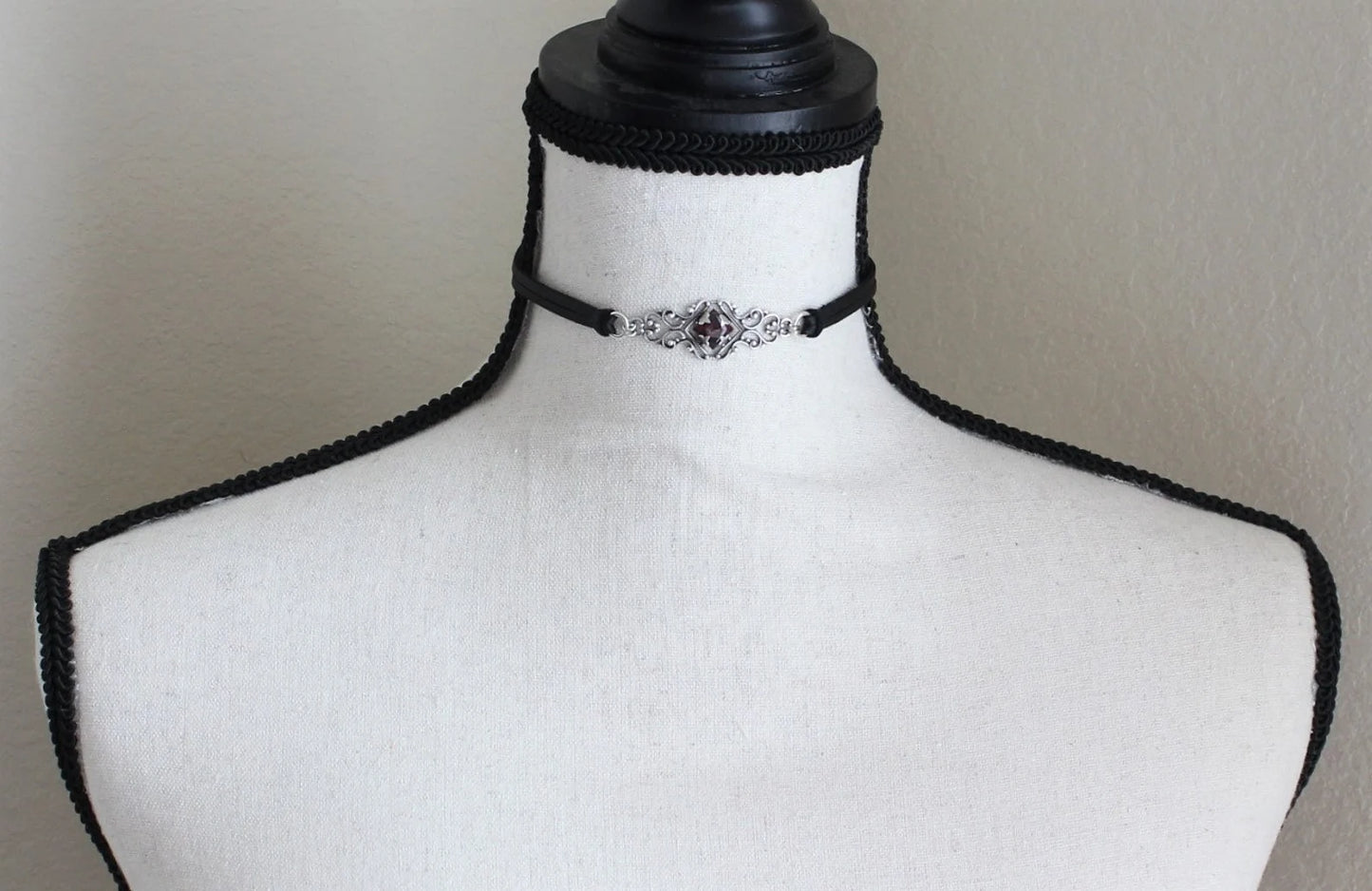 Black Opal Choker