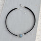 Labradorite Choker. Sterling Silver