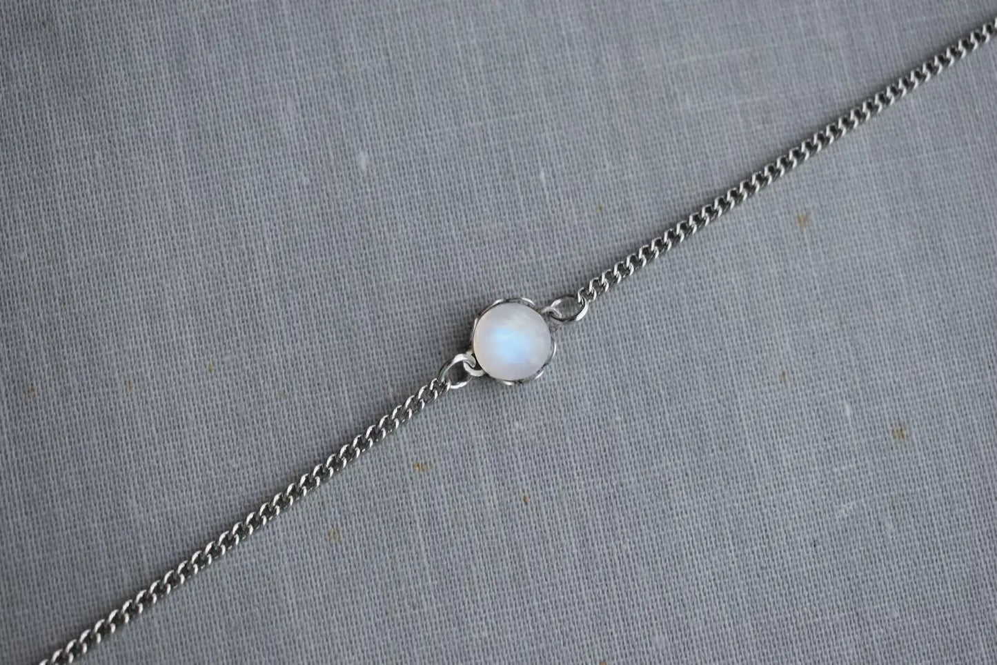 Dainty Gemstone Choker Necklace