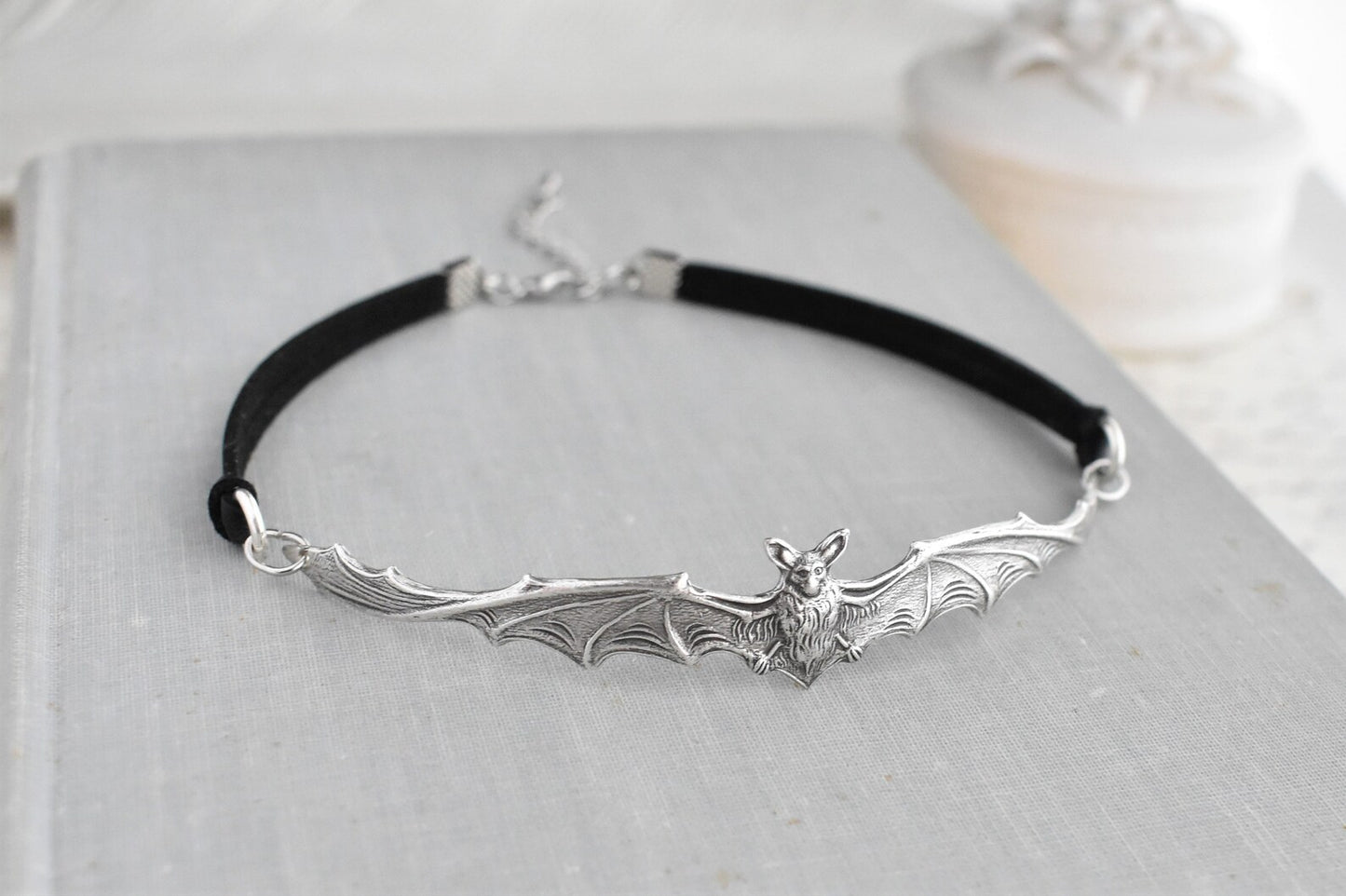 Bat Leather Choker