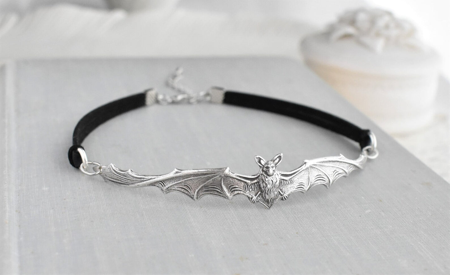 Bat Leather Choker