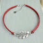 Christmas Holly Leather Choker