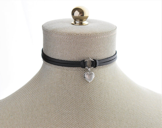 Heart Locket Choker