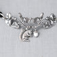 Floral Squirrel Statement Choker