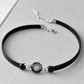 Black Pearl Leather Choker