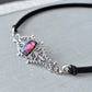 Dragons Breath Mexican Fire Opal Choker. 5 Opal Color Options.