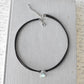 Opal Black Leather Choker. 17 Opal color options 14 Leather/Suede Color Options