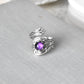 Amethyst Spoon Ring. Gemstone Spoon Ring (The ORIGINAL) 22 Opal/Gemstone options