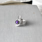 Amethyst Spoon Ring. Gemstone Spoon Ring (The ORIGINAL) 22 Opal/Gemstone options