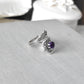 Amethyst Spoon Ring. Gemstone Spoon Ring (The ORIGINAL) 22 Opal/Gemstone options