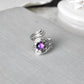 Amethyst Spoon Ring. Gemstone Spoon Ring (The ORIGINAL) 22 Opal/Gemstone options