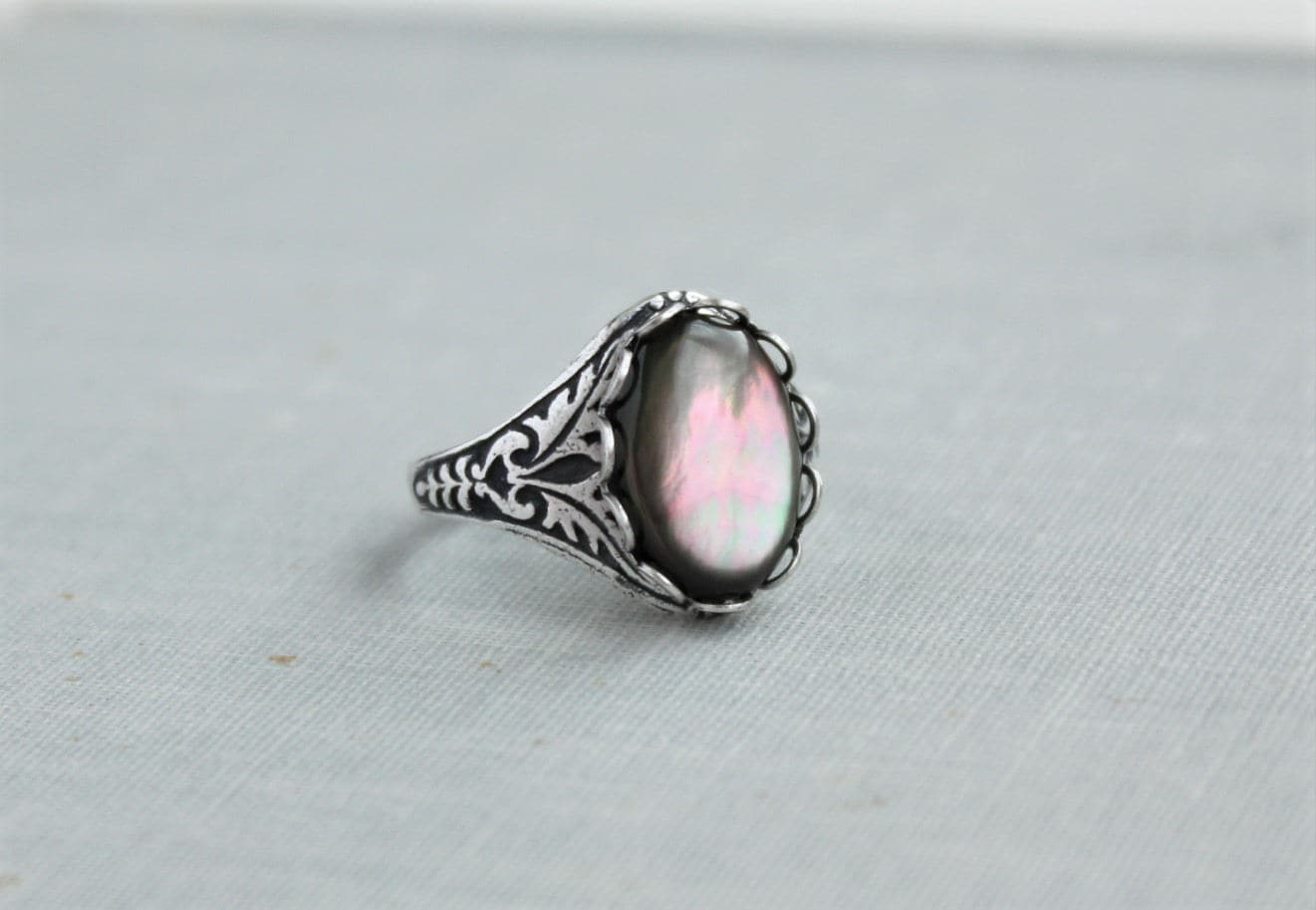 Black Pearl Ring