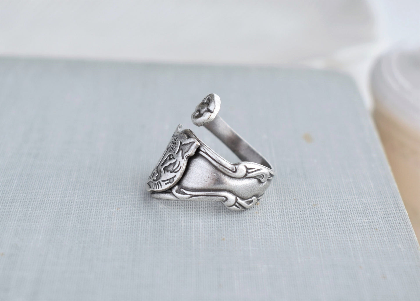 Tiger Spoon Ring