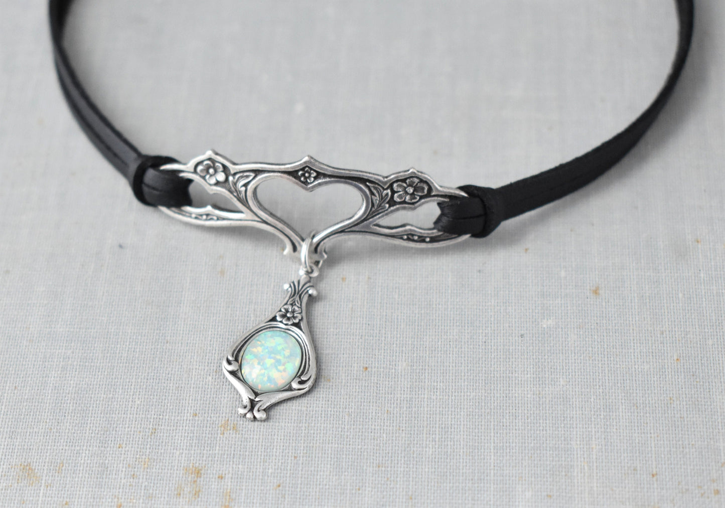 Mint Opal Choker.  12 Opal color options