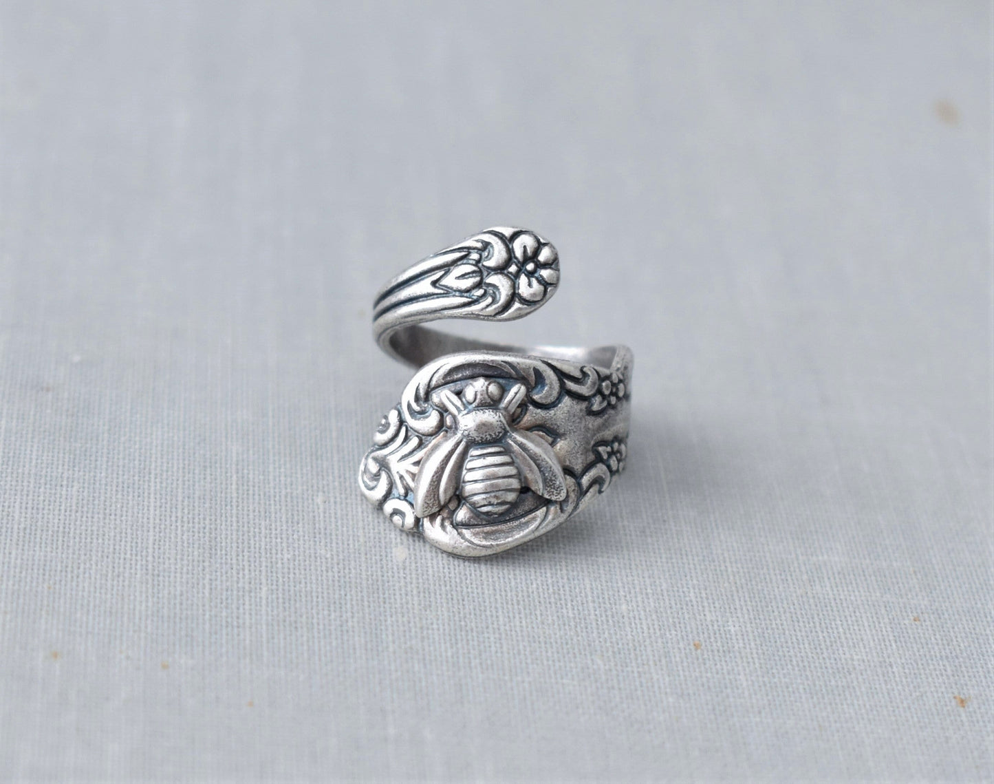 Bee Spoon Ring